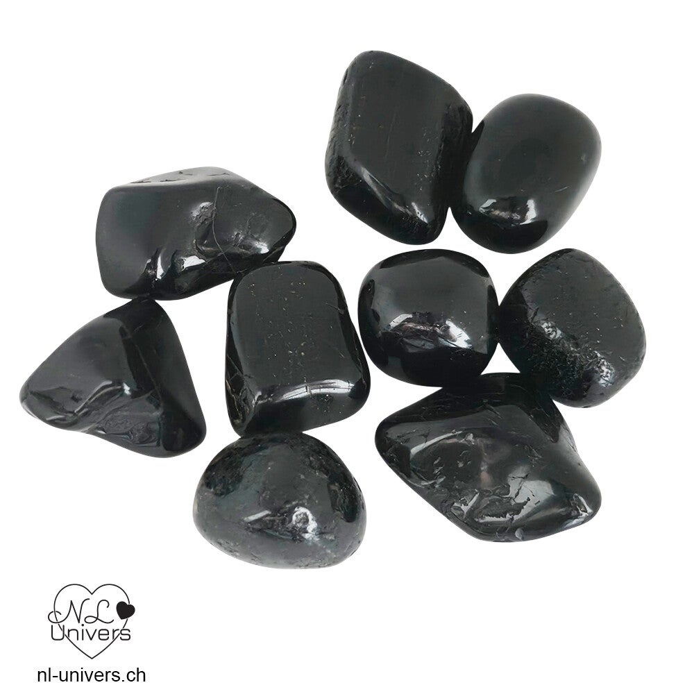 Tourmaline noire roulée