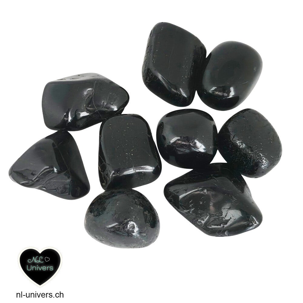 Tourmaline noire roulée