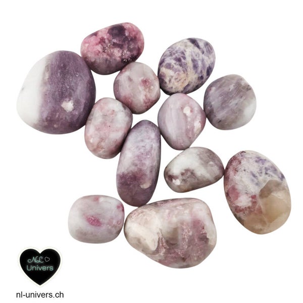 Tourmaline rose / Rubellite roulée