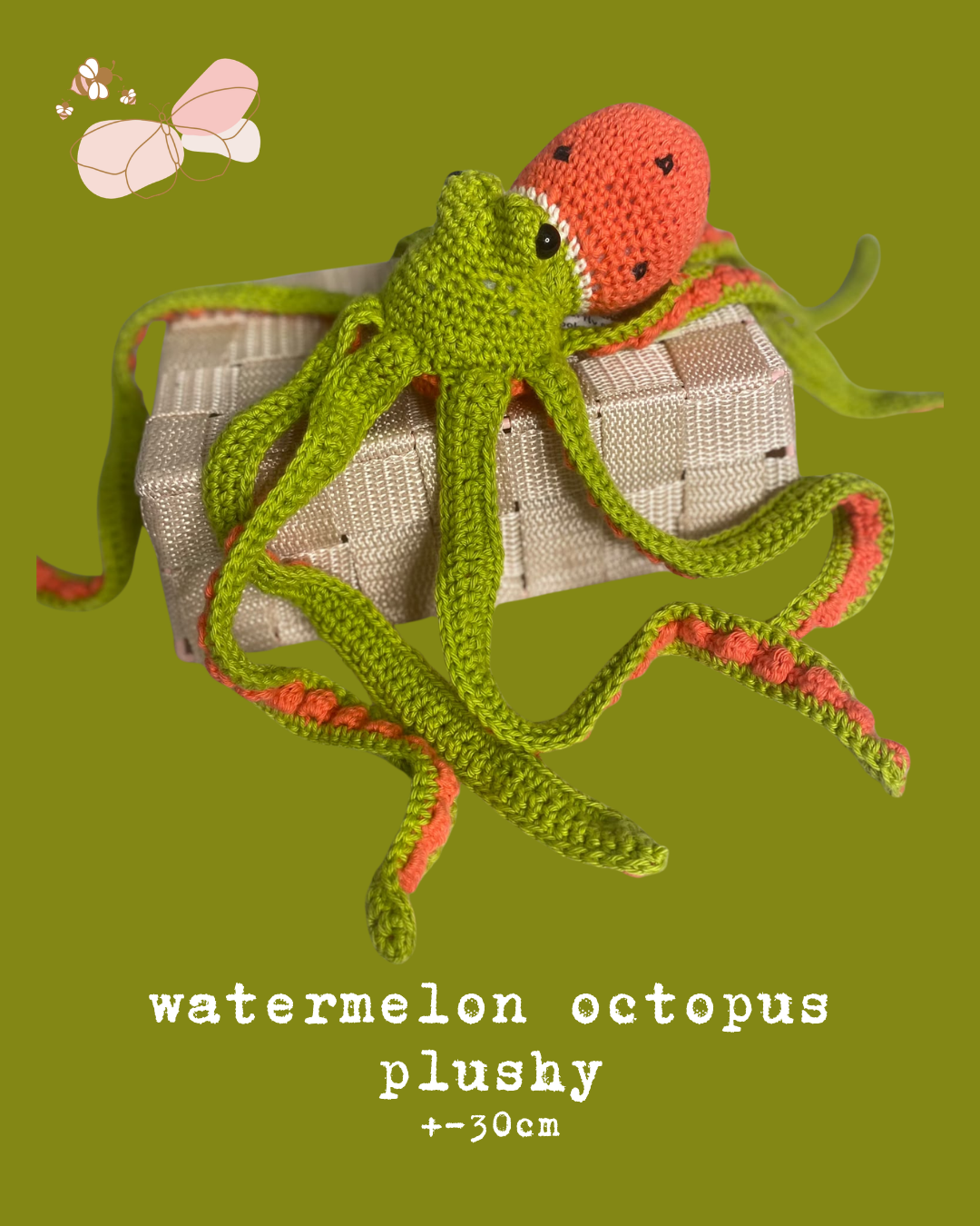 fruit octopus plushie
