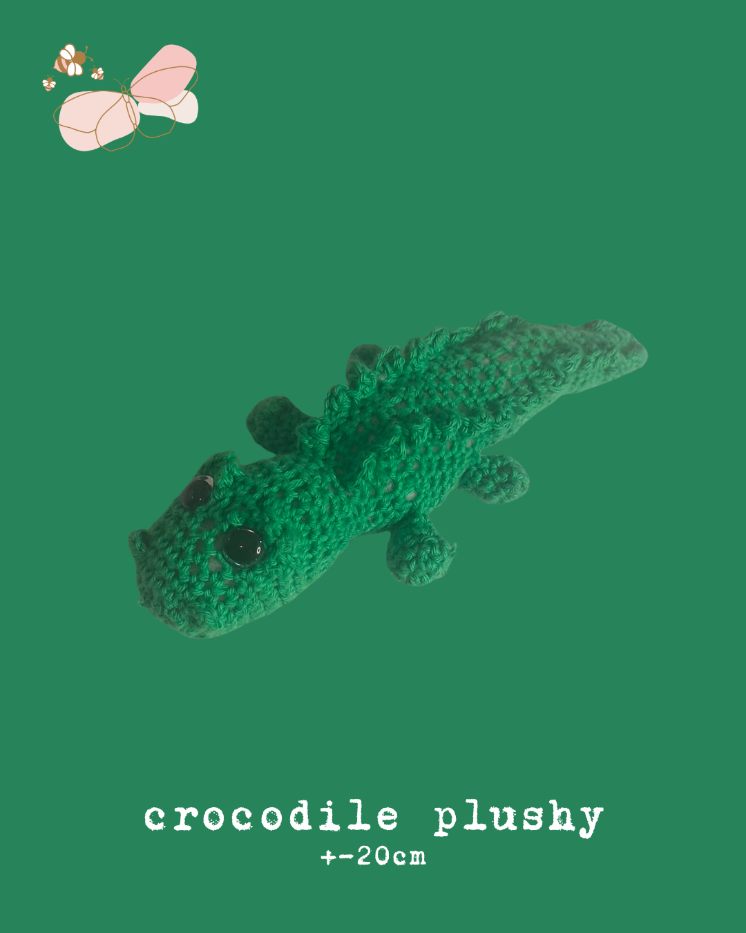 crocodile plushie