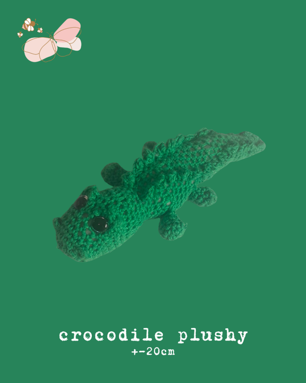 crocodile plushie