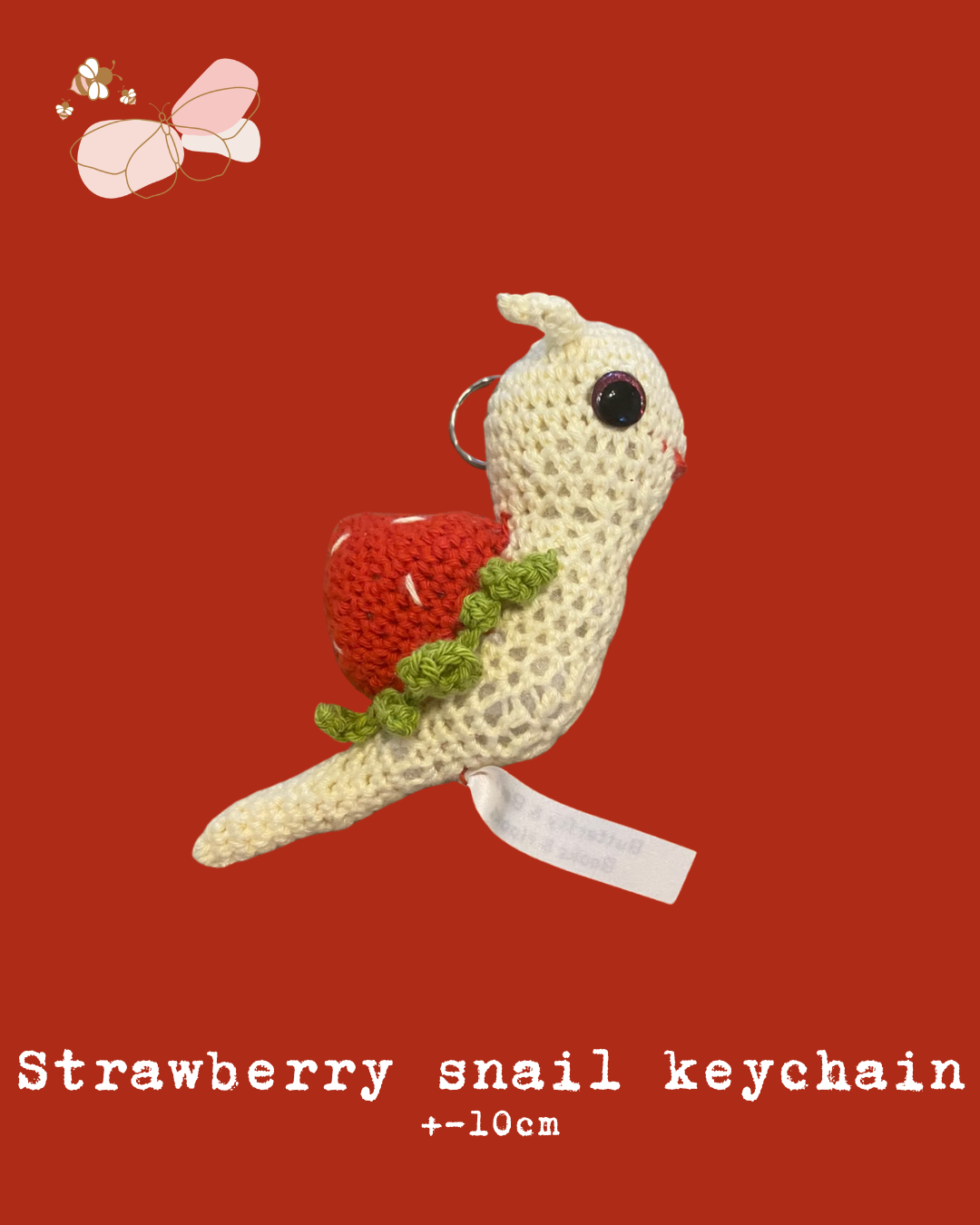 Fruit snail keyvhain