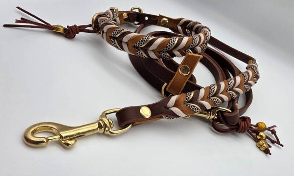 Fettleder Halsband Kyoto