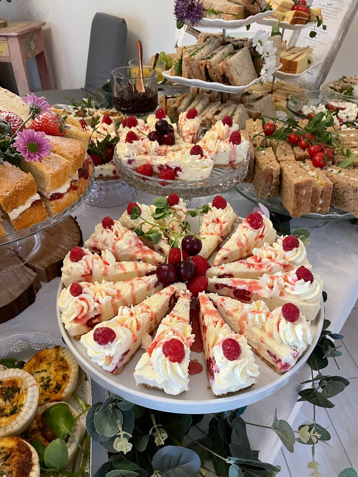Afternoon Tea Grazing Table | Olive & Ginger Grazing Company