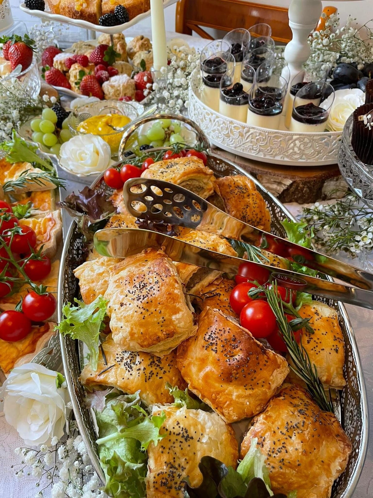 Afternoon Tea Grazing Table | Olive & Ginger Grazing Company