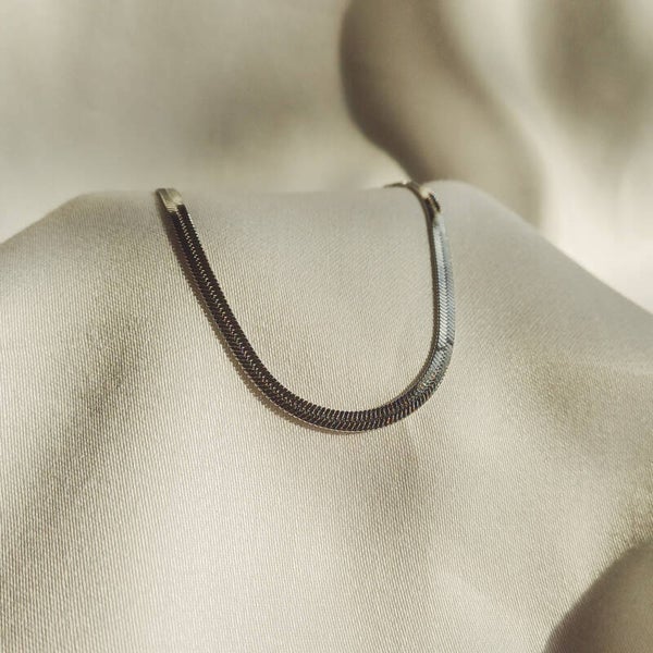 Basic armband zilver