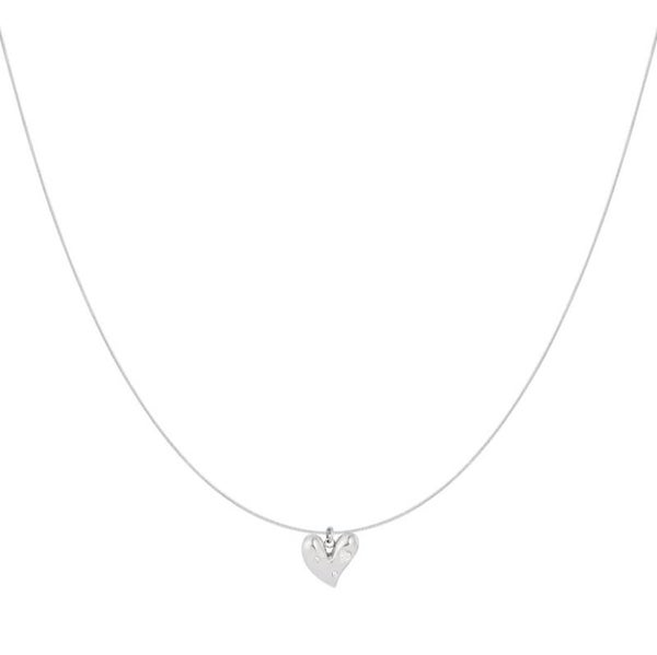 Lucky to have you ketting zilver
