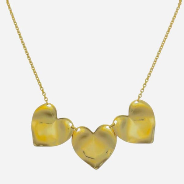 Statement love ketting goud