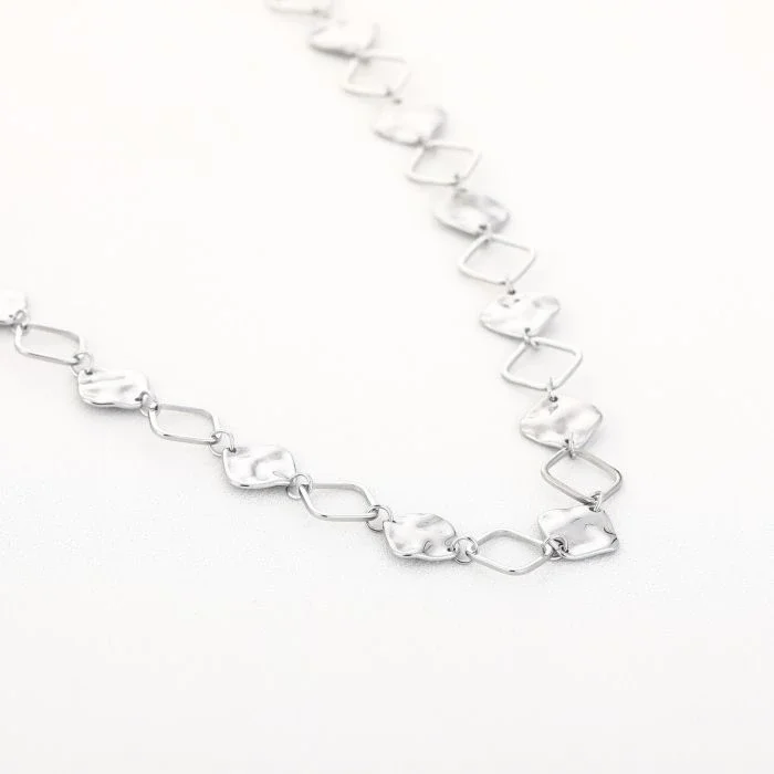 Connected ketting zilver mini