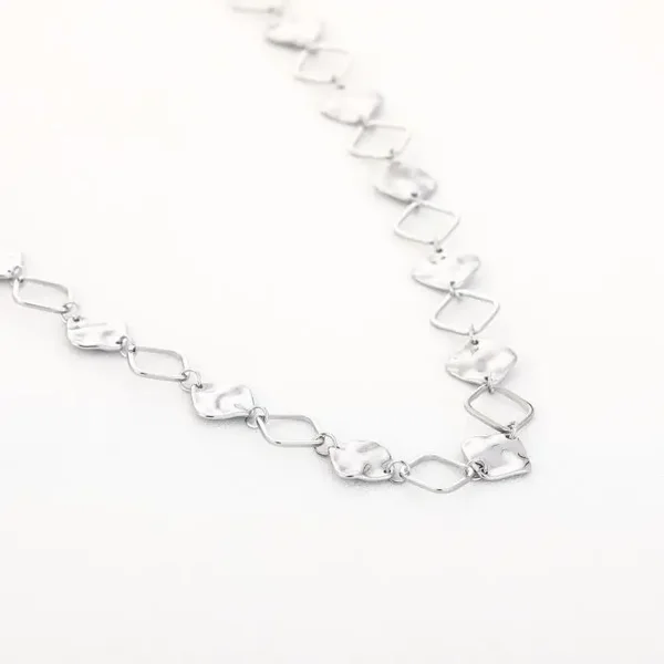 Connected ketting zilver mini