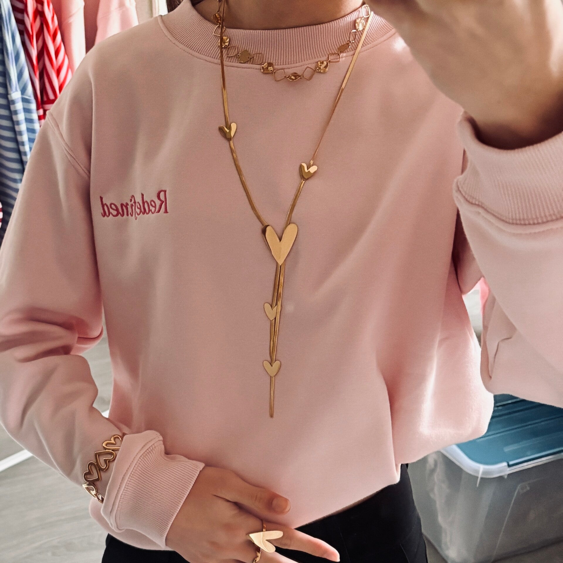 Redefined sweater pink