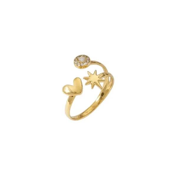 Starlight ring goud