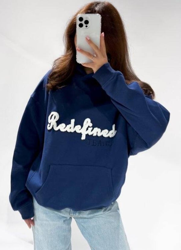 Redefined hoodie navy