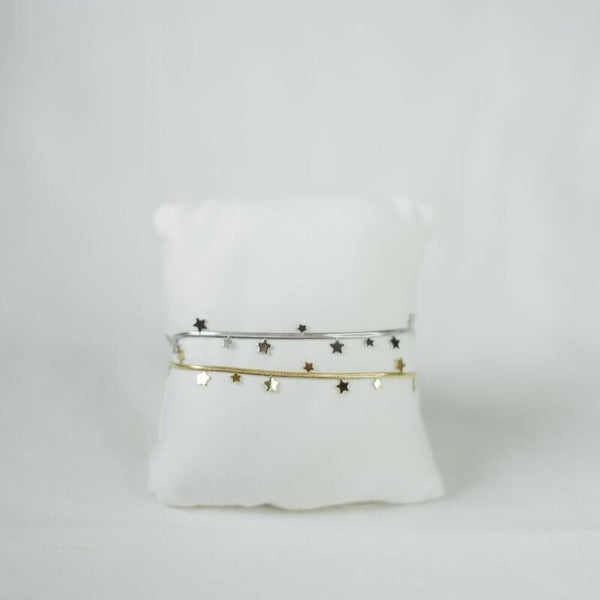 Stars night armband goud