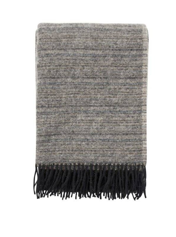 Klippan Alaska Zwart - Eco Lamswol 130x200 cm