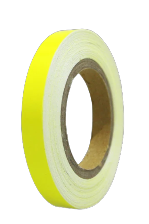LISERET/AUTOCOLLANT/STICKER JANTE REPLAY JAUNE FLUO 7mm 6M AVEC APPLICATEUR MOTO PAS CHER