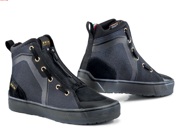 BASKET TCX  FEMME IKASU LADY WATER PROOF NOIR/GRIS MOTO PAS CHER