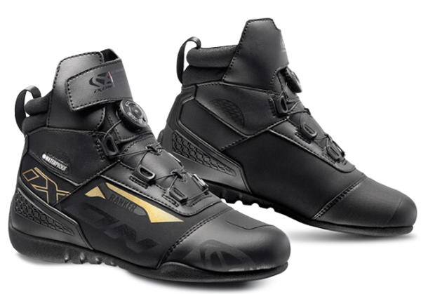BASKET LADY IXON RANKER WATERPROOF LADY NOIR / OR MOTO PAS CHER