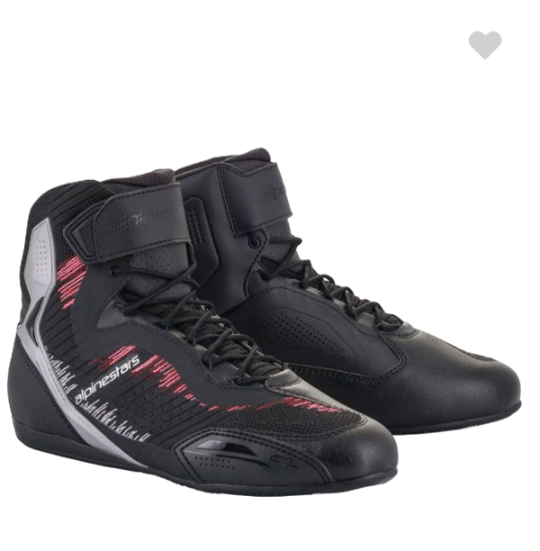BASKET FEMME ALPINESTARS  STELLA FASTER-3 NOIR ROSE MOTO PAS CHER