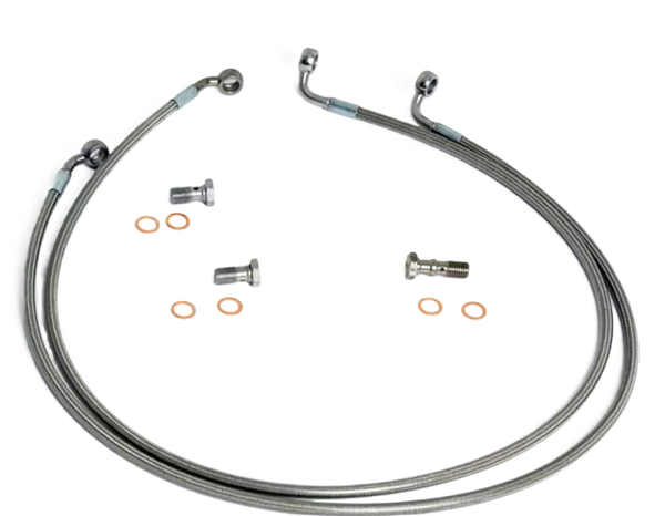 Kit durite aviation 2 flexibles avant