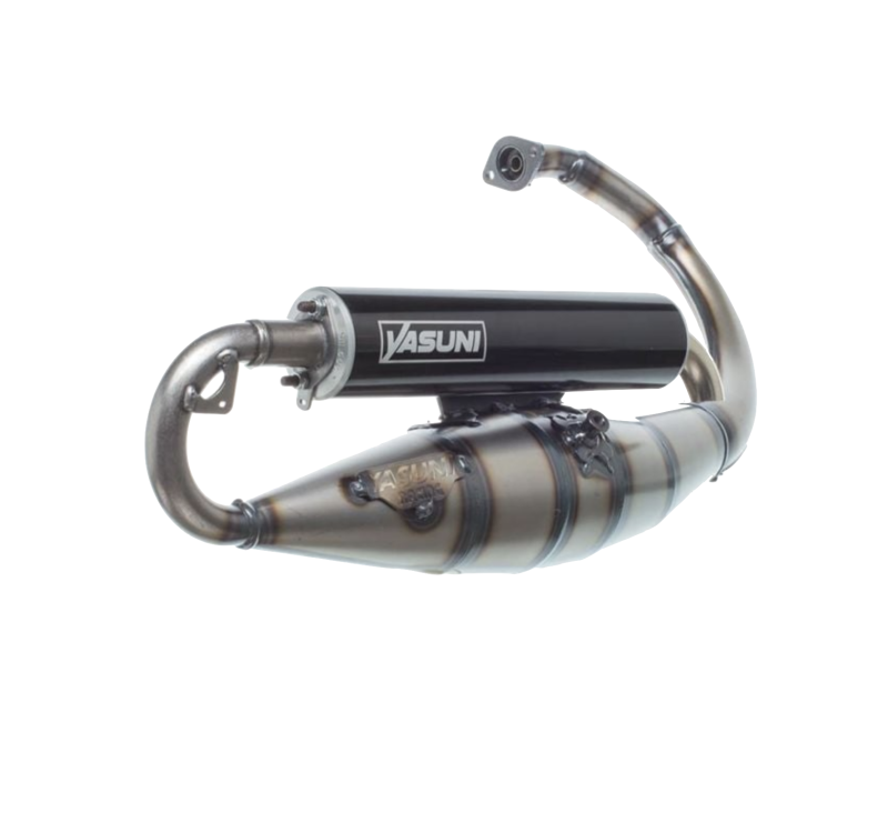 POT SCOOTER DE YASUNI R ADAPT. BOOSTER / BW'S / STUNT / SLIDER SILENCIEUX NOIR SUR MOTO PAS CHER