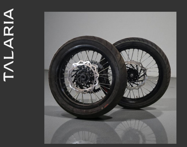 TALARIA KIT ROUES SUPERMOTARD KOMODO PAS CHER AV90/80-17 AR130/70-17