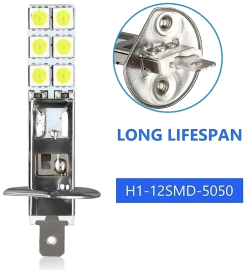 AMPOULE / LAMPE LED H1 MOTO PAS CHER HIGH QUALITE