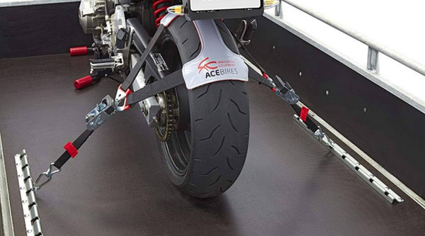 SANGLE DE FIXATION ATTACHE ROUE ARRIERE TYREFIX de ACEBIKES POUR TRANSPORT MOTO PAS CHER