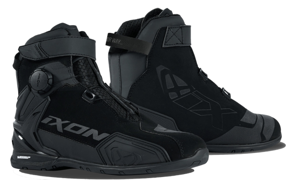 BASKET IXON BULL 2 WATERPROOF NOIR MOTO PAS CHER