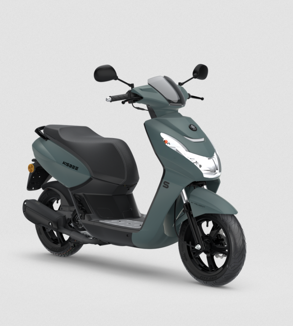 PEUGEOT KISBEE 50 ADVENTURE GREEN 4 TEMPS 2026