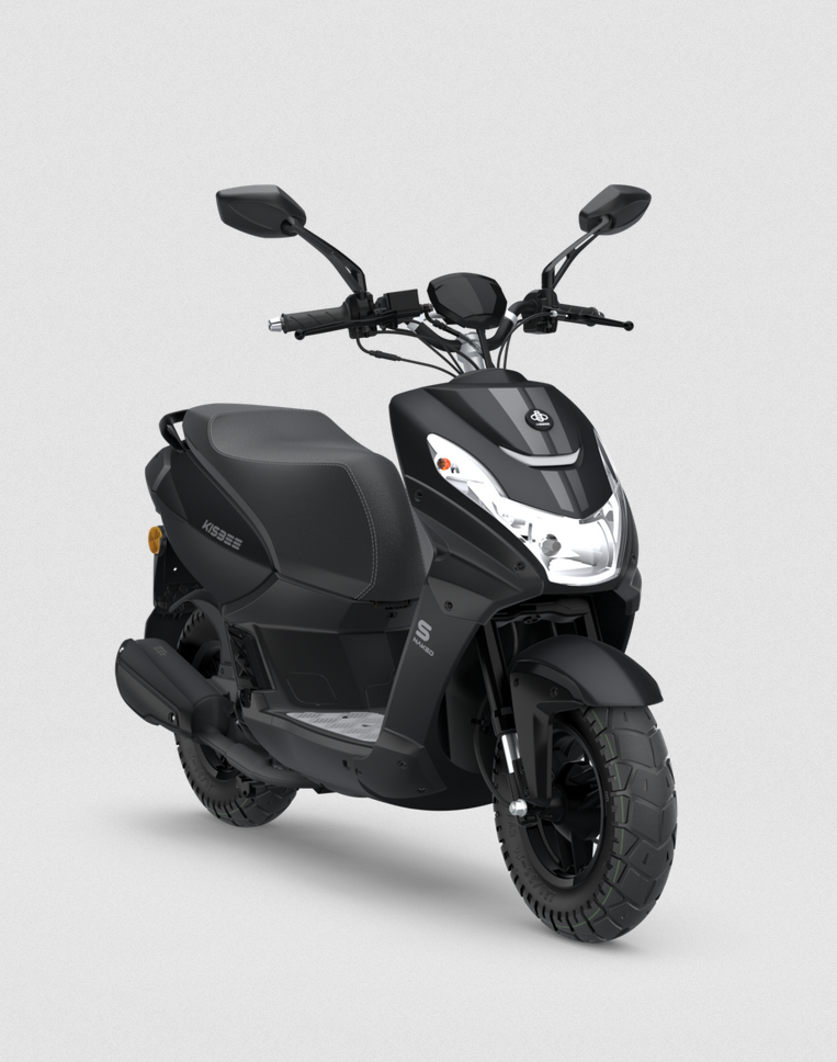 PEUGEOT KISBEE 50 NAKED NOIR MAT  4 TEMPS 2026