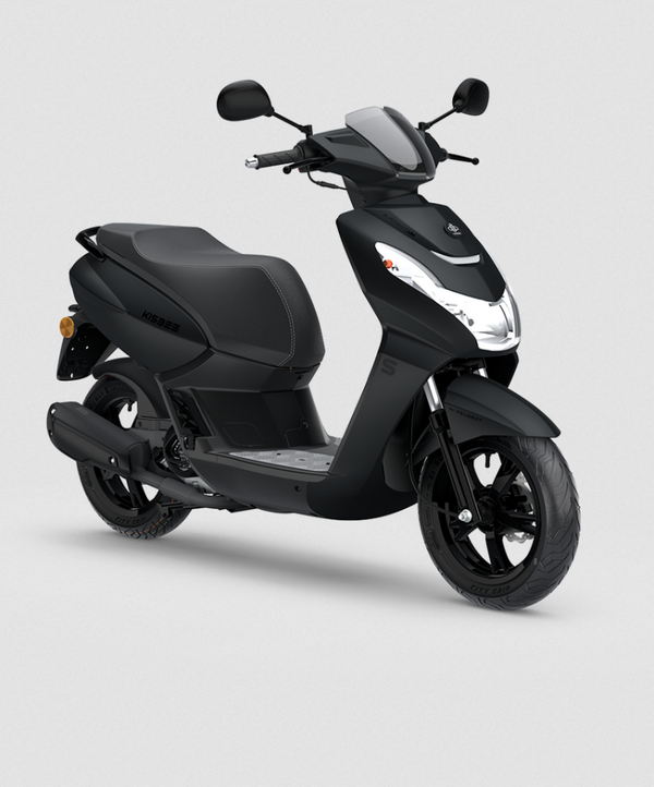 PEUGEOT KISBEE 50 BLACK MAT 4 TEMPS 2026