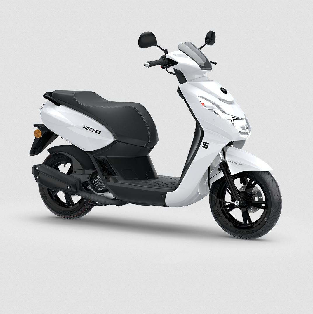PEUGEOT KISBEE 50 ICY WHITE 4 TEMPS 2026