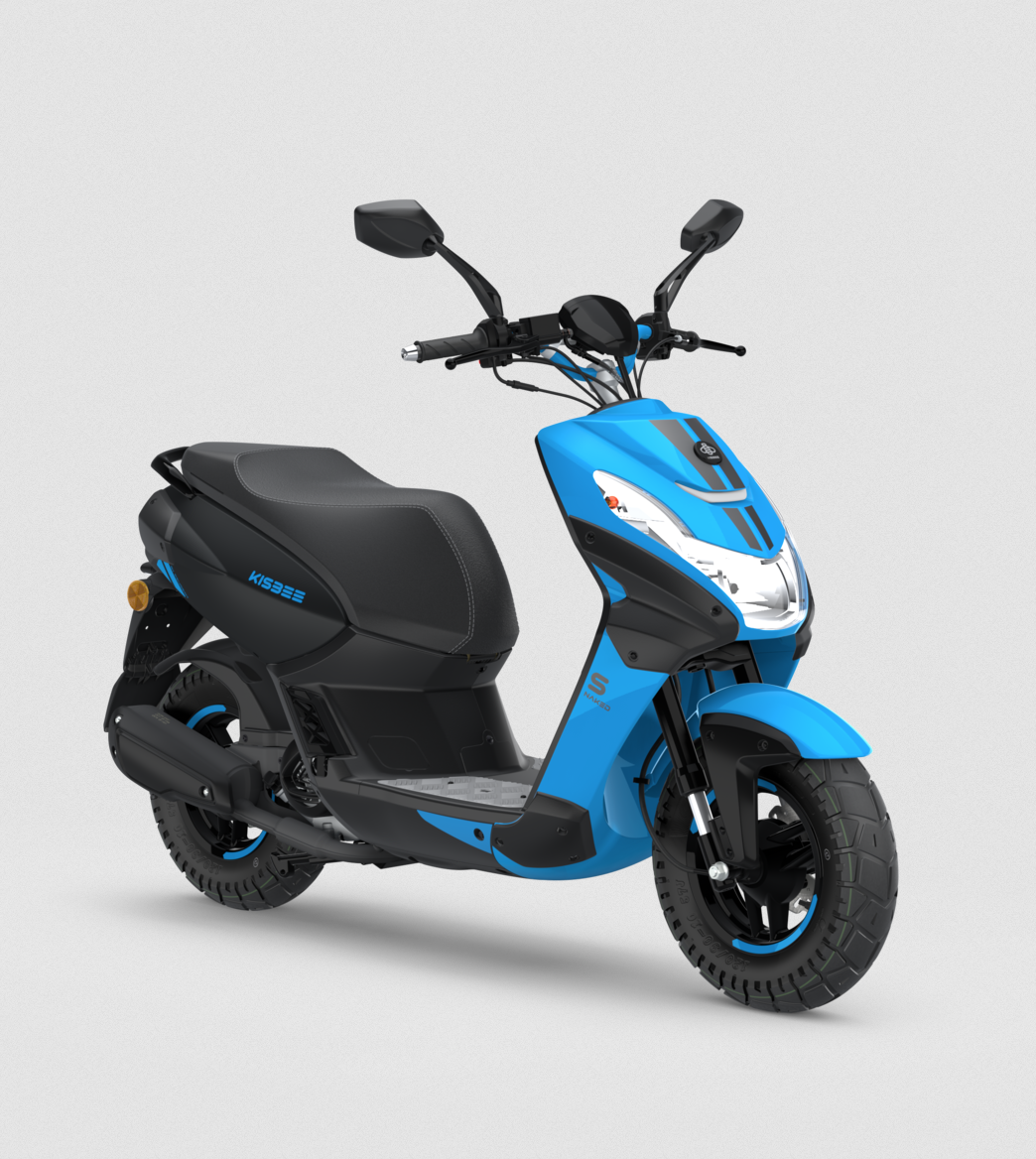 PEUGEOT KISBEE 50 NAKED BLEU FRANCE  4 TEMPS 2026