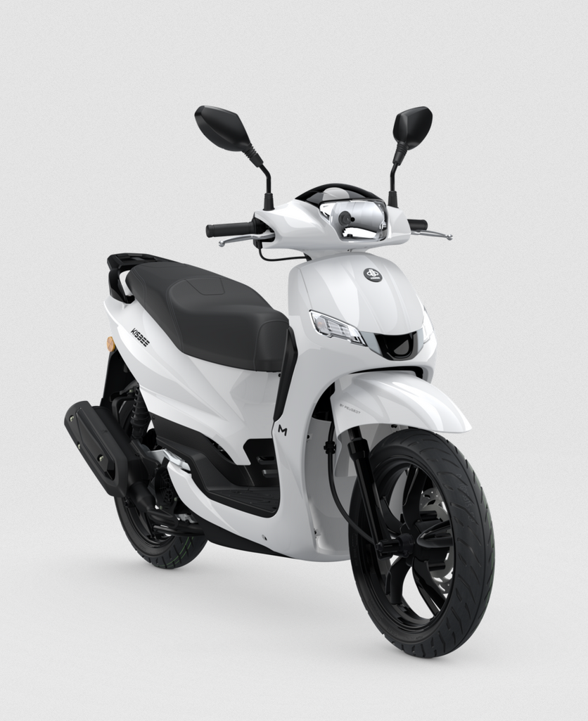 PEUGEOT KISBEE M 125 ANTARTICA WHITE 4 TEMPS 2026