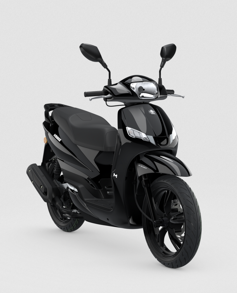 PEUGEOT KISBEE M 125 JET BLACK 4 TEMPS 2026