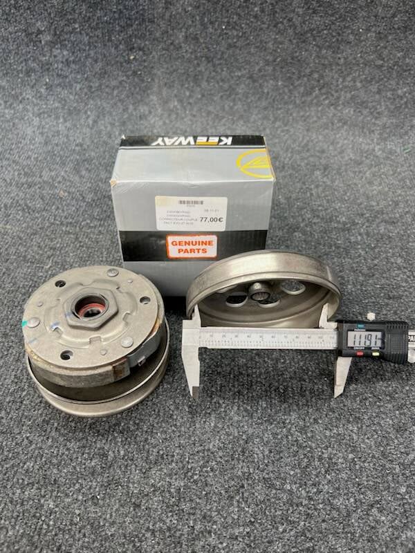 CORRECTEUR DE COUPLE COMPLET / VARIATEUR ARRIERE KEEWAY FACT EVO 2T 2018EVO