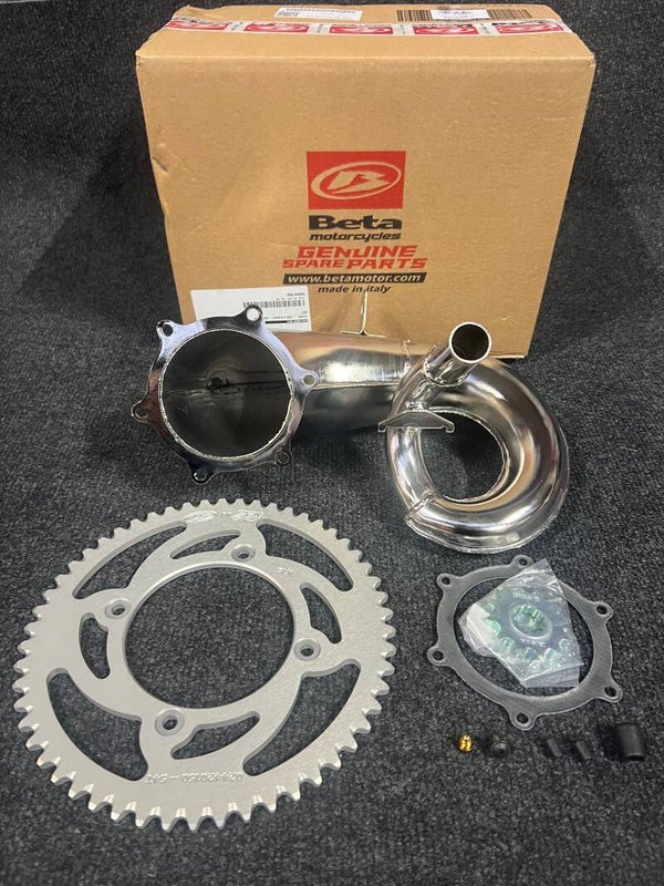 Kit débridage Beta RR 50 Enduro E5 après 2021 chromé MOTO PAS CHER