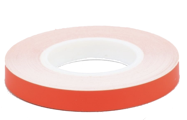 Rouleau de liseret autocollant 9mm x10m rouge  MOTO PAS CHER