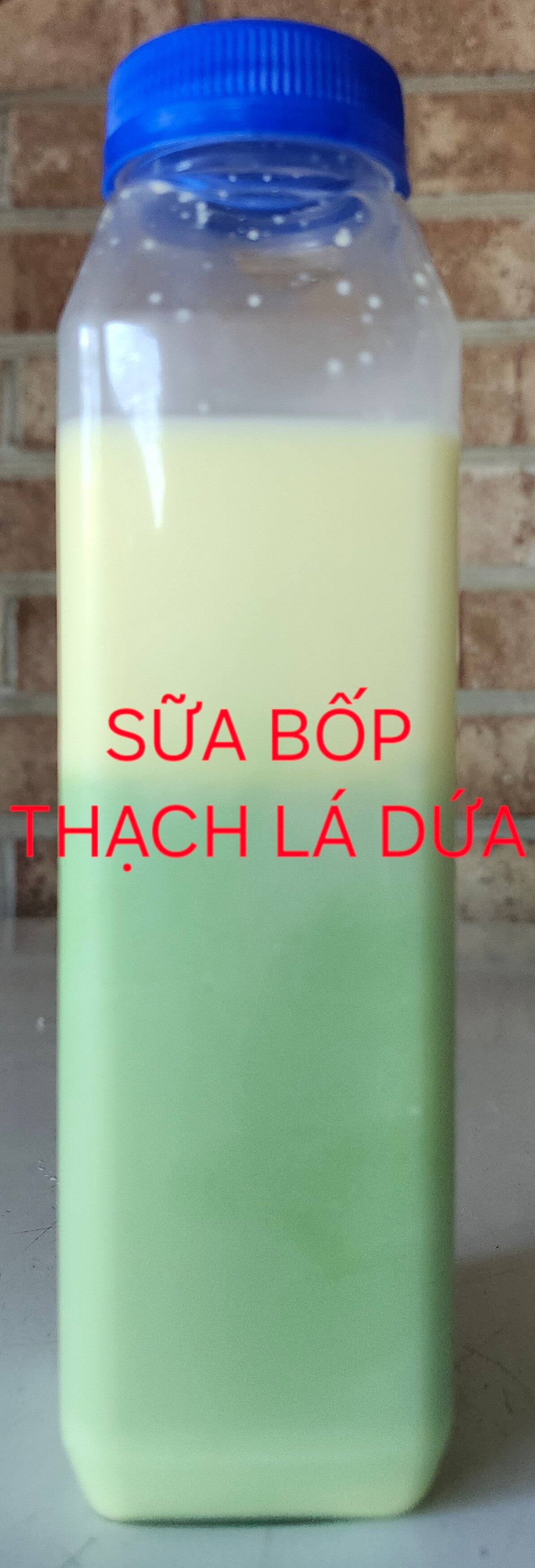 Sữa bấp thạch lá dứa