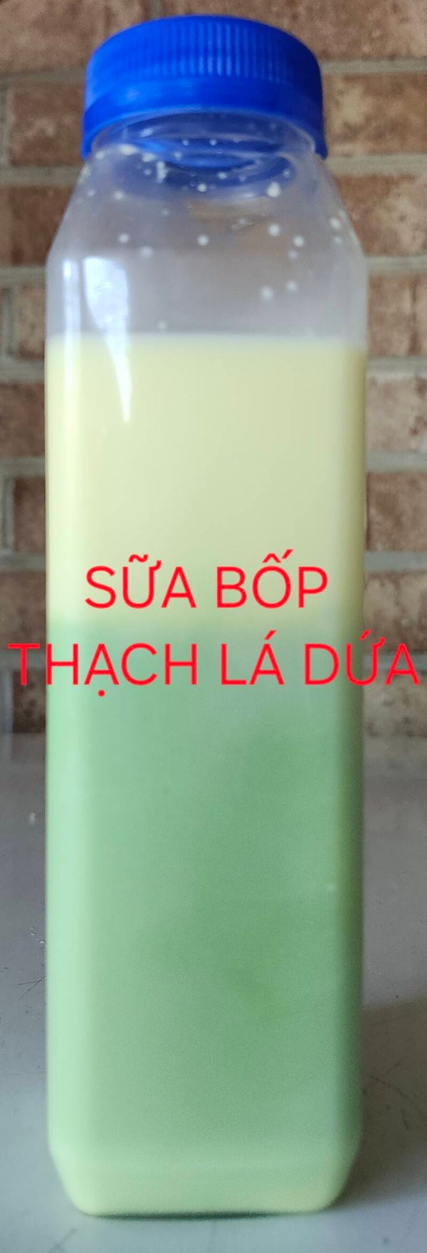 Sữa bấp thạch lá dứa