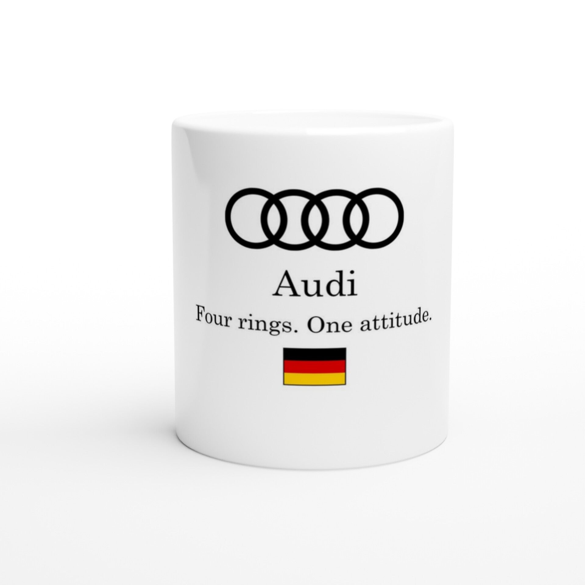 Audi: Four rings. One attitude.
