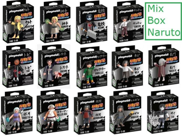 PLAYMOBIL Manga Animé NARUTO modèle aléatoire