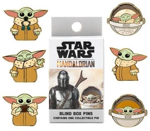 Pin's STAR WARS Licence Mandalorian Blind Box GROGU