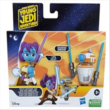 star-wars-the-young-jedi-pop-up-lightsaber-duel-lys-solay-plus-training-droid-18x19cm-standard.png