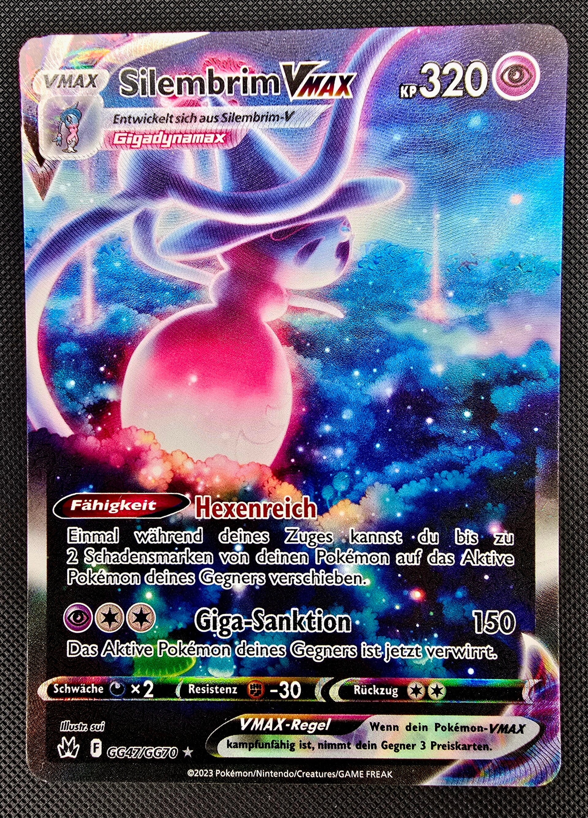 Pokemon Einzelkarte Silembrim VMAX