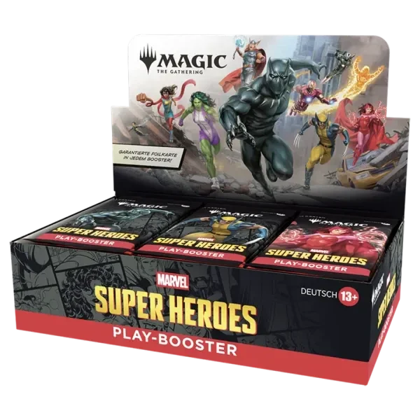 Magic: The Gathering | Marvel Super Heroes | Play Booster Display (DE)