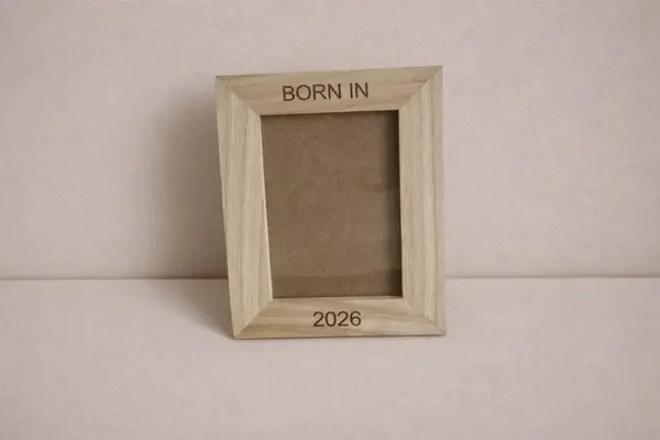 HOUTEN FOTOLIJST | GEBOORTEJAAR | LUXE