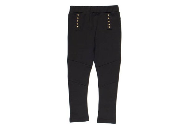 KSB 5977 LEGGING ZWART STUDS